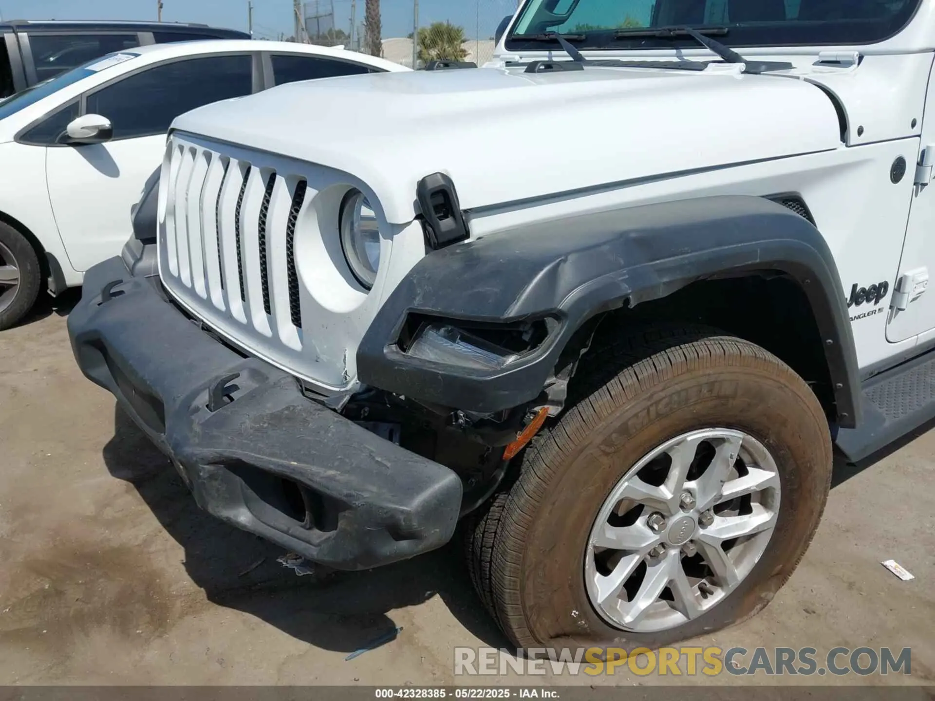 6 fotografías del automóvil dañado 1C4GJXAN4PW656756 JEEP WRANGLER 2023