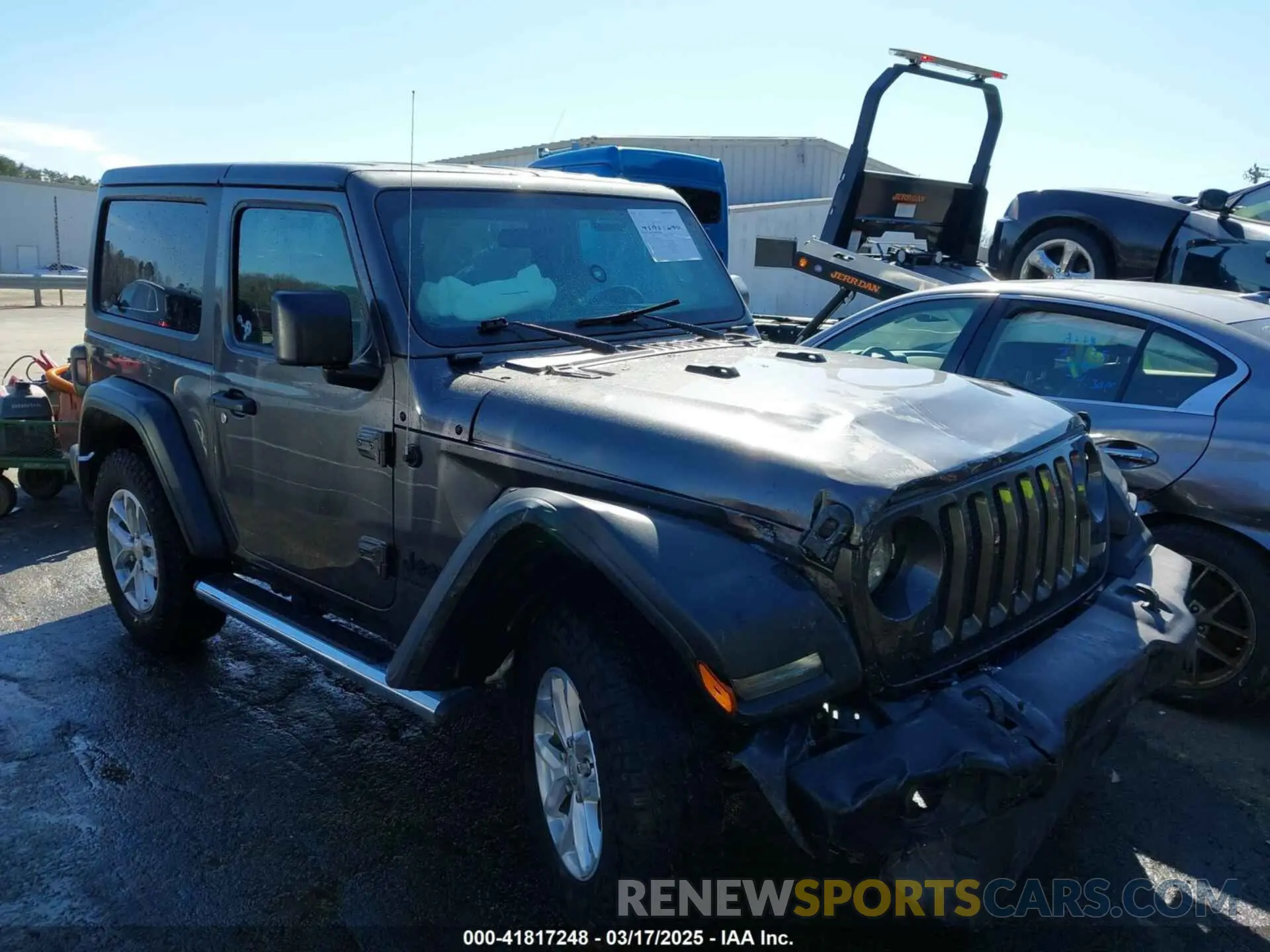 1 fotografías del automóvil dañado 1C4GJXAN5PW659326 JEEP WRANGLER 2023