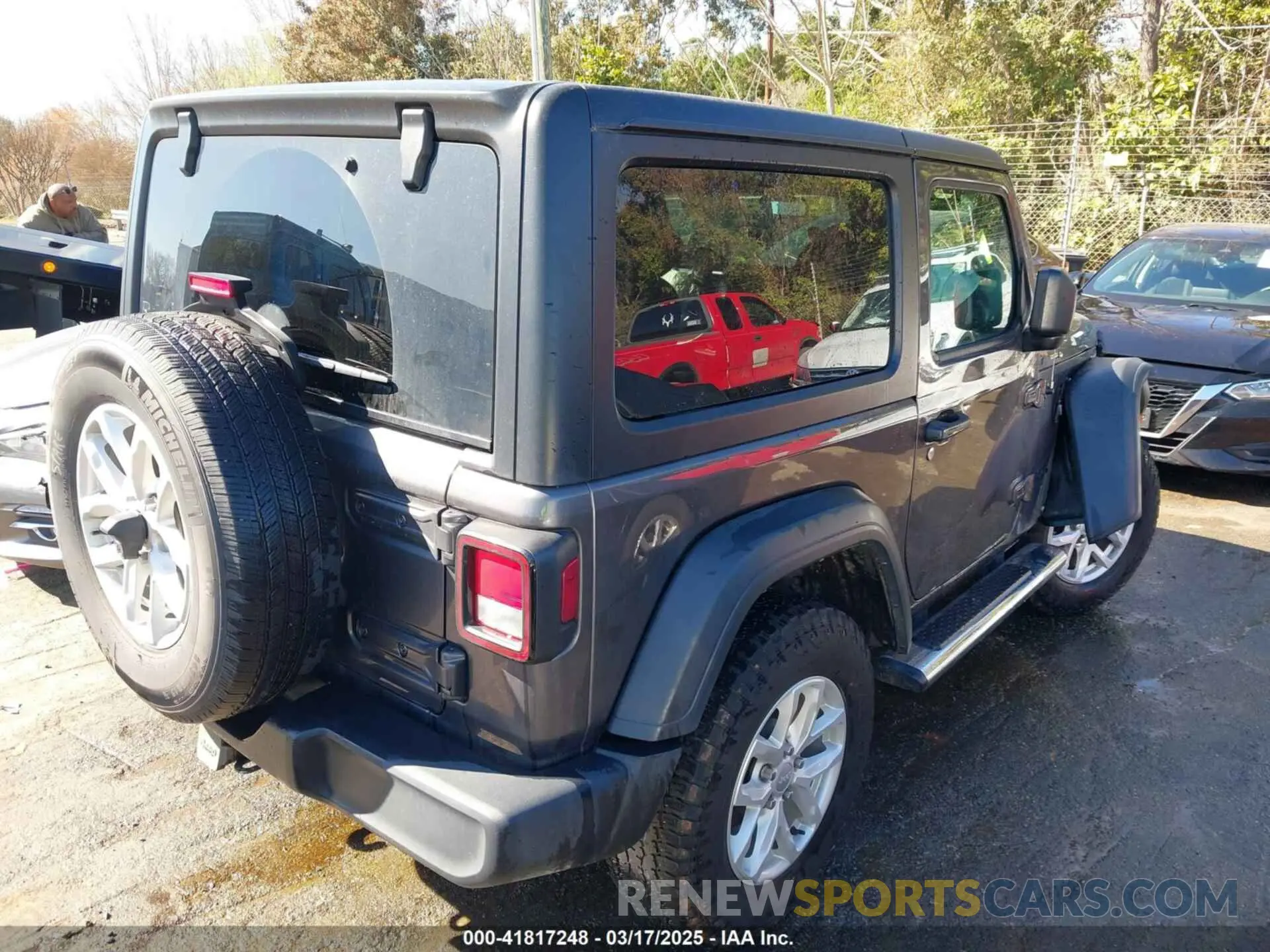 4 fotografías del automóvil dañado 1C4GJXAN5PW659326 JEEP WRANGLER 2023