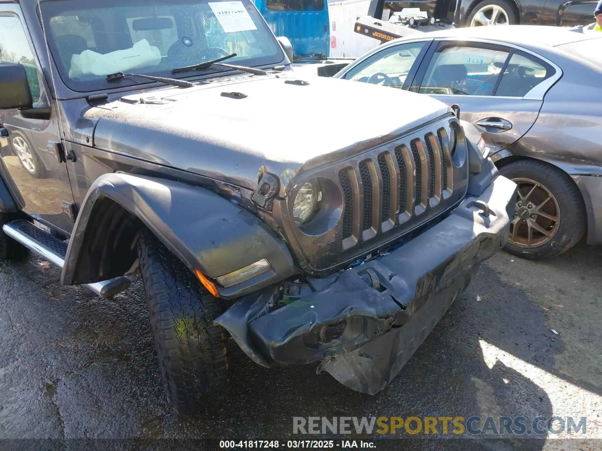 6 fotografías del automóvil dañado 1C4GJXAN5PW659326 JEEP WRANGLER 2023