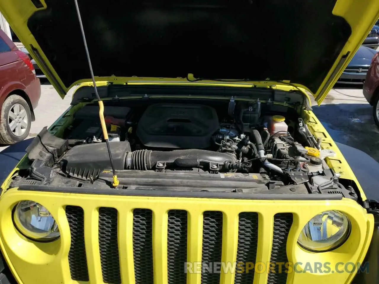 12 fotografías del automóvil dañado 1C4GJXAN8PW639524 JEEP WRANGLER 2023