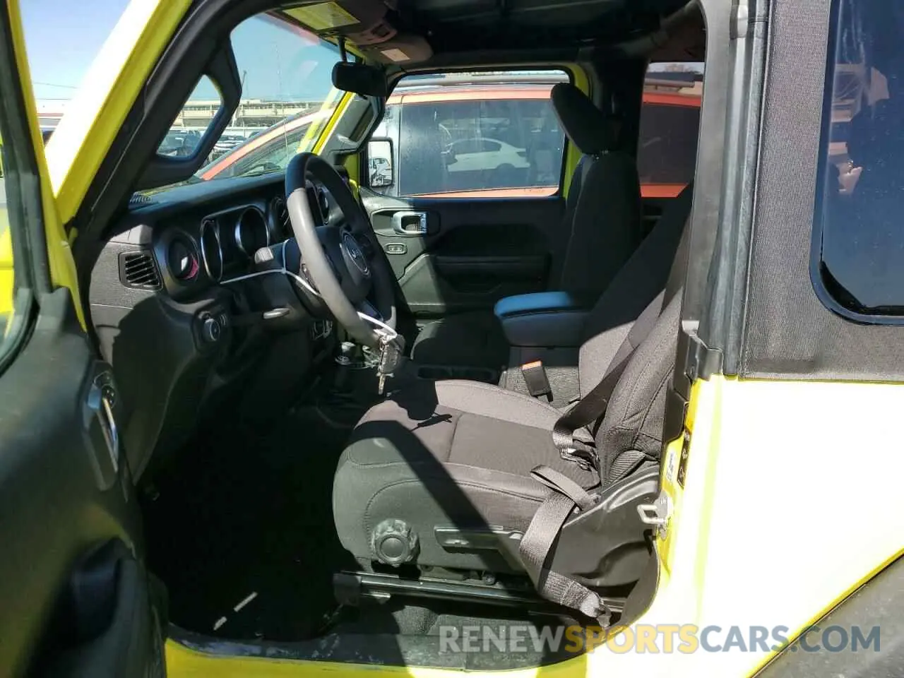 7 fotografías del automóvil dañado 1C4GJXAN8PW639524 JEEP WRANGLER 2023