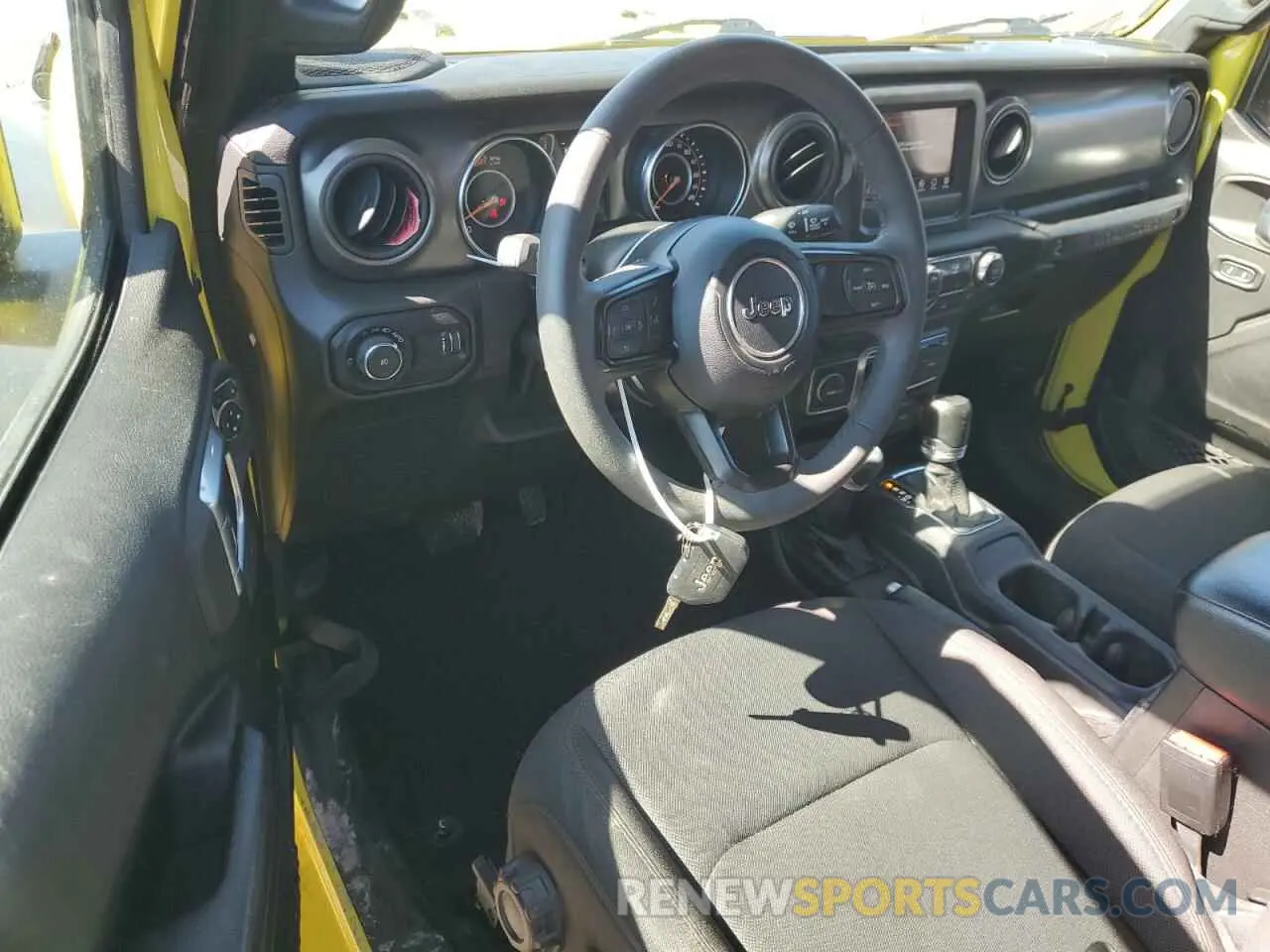 8 fotografías del automóvil dañado 1C4GJXAN8PW639524 JEEP WRANGLER 2023