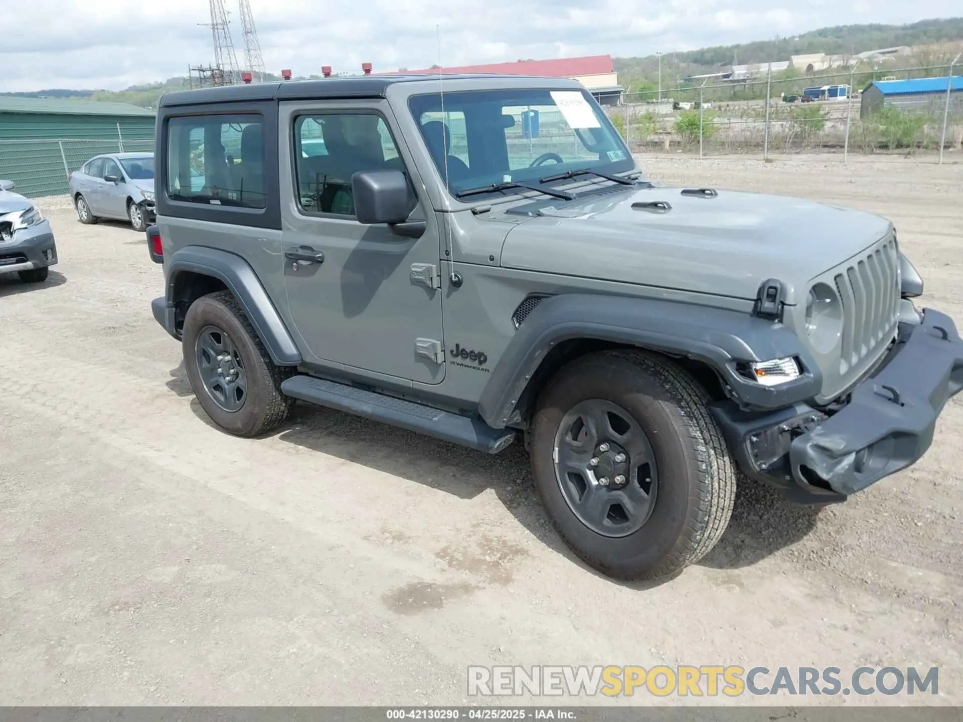 1 fotografías del automóvil dañado 1C4GJXAN8PW640995 JEEP WRANGLER 2023
