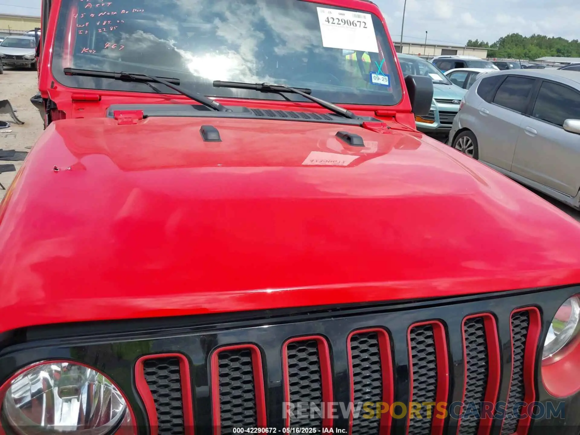 10 fotografías del automóvil dañado 1C4GJXANXPW664733 JEEP WRANGLER 2023