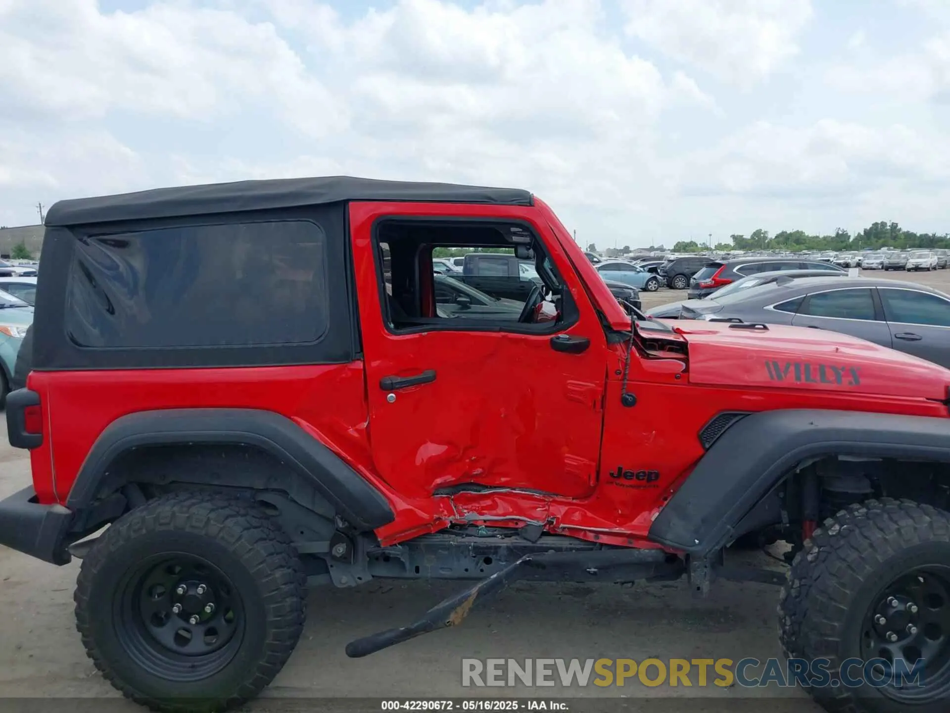 13 fotografías del automóvil dañado 1C4GJXANXPW664733 JEEP WRANGLER 2023