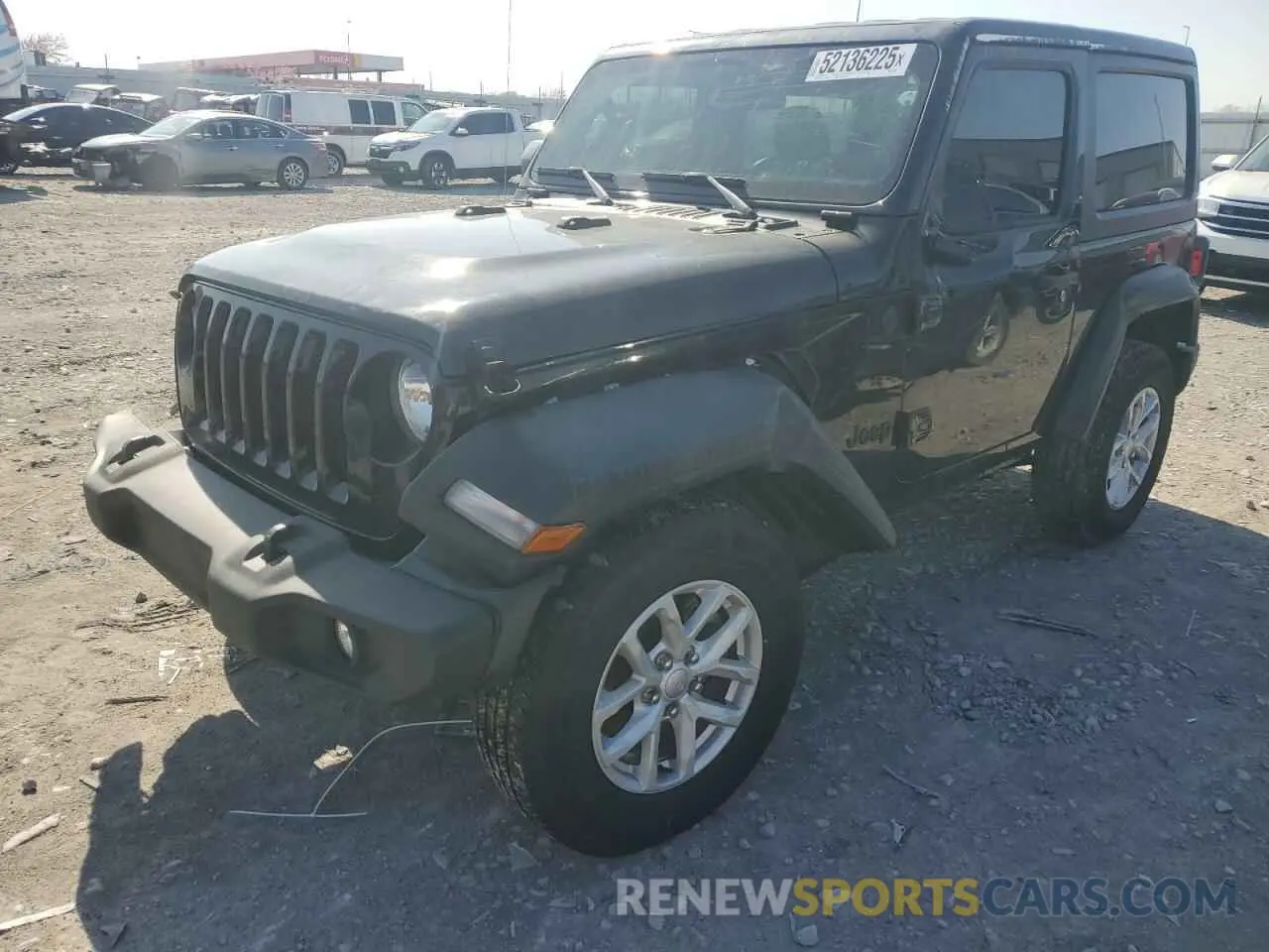 1 fotografías del automóvil dañado 1C4HJXAG2PW677952 JEEP WRANGLER 2023