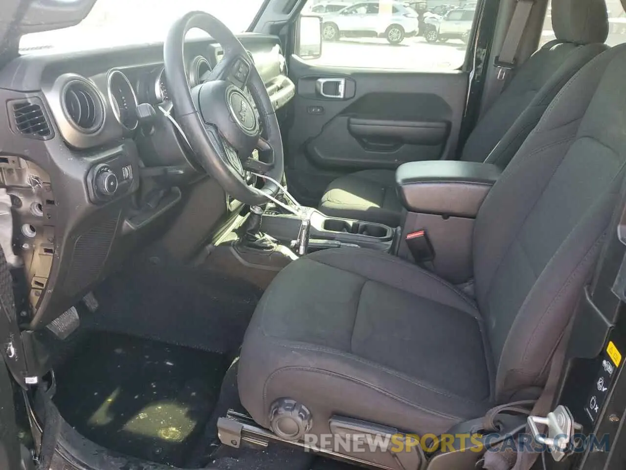 7 fotografías del automóvil dañado 1C4HJXAG2PW677952 JEEP WRANGLER 2023