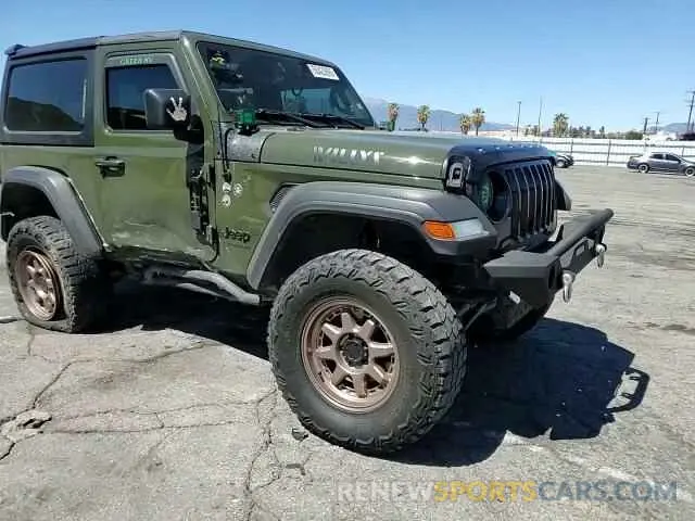 11 fotografías del automóvil dañado 1C4HJXAG3PW549980 JEEP WRANGLER 2023