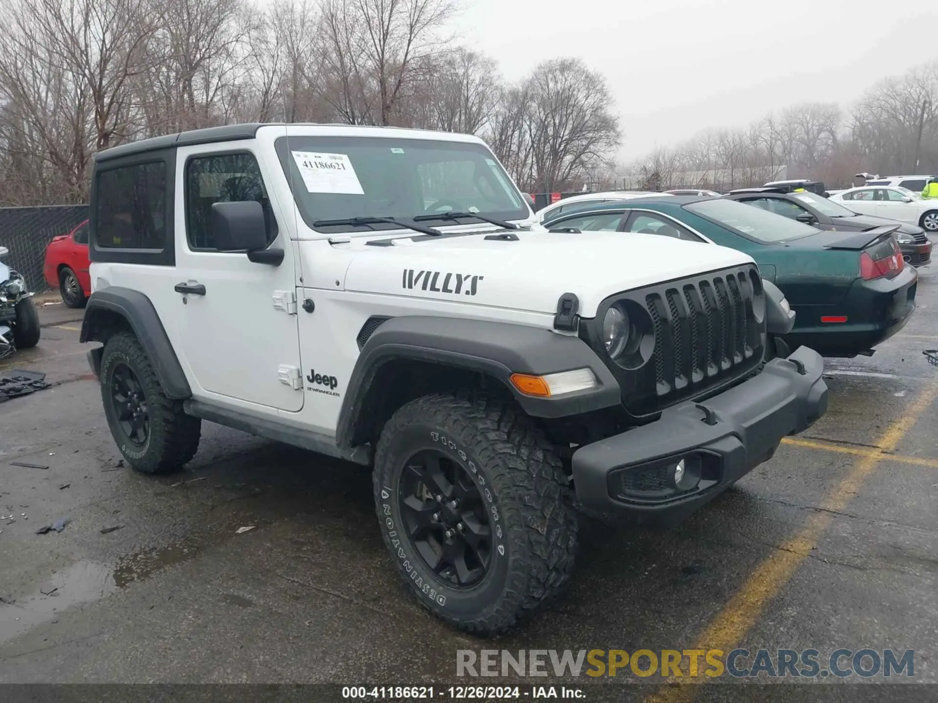 1 fotografías del automóvil dañado 1C4HJXAG6PW548841 JEEP WRANGLER 2023