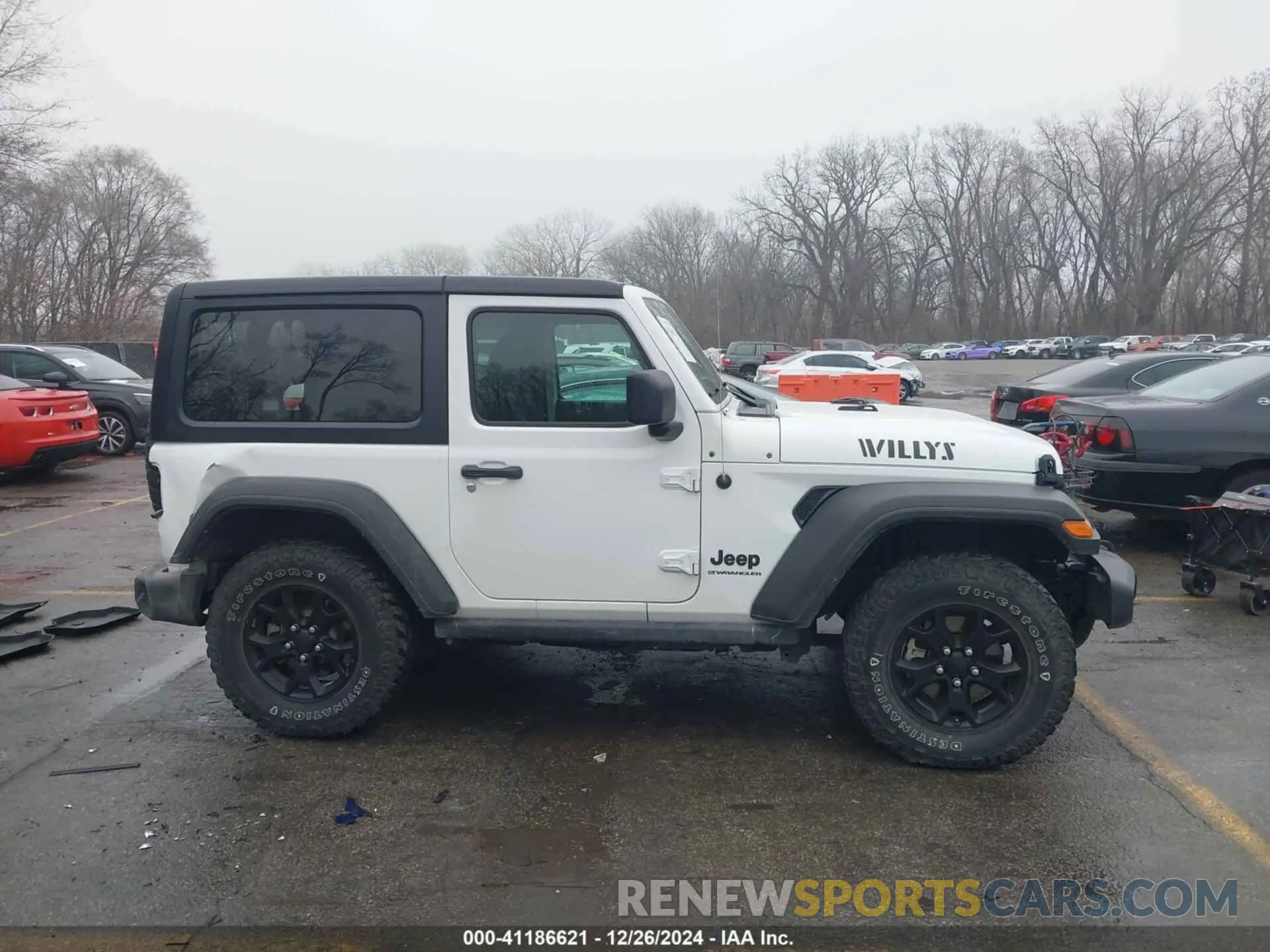 14 fotografías del automóvil dañado 1C4HJXAG6PW548841 JEEP WRANGLER 2023