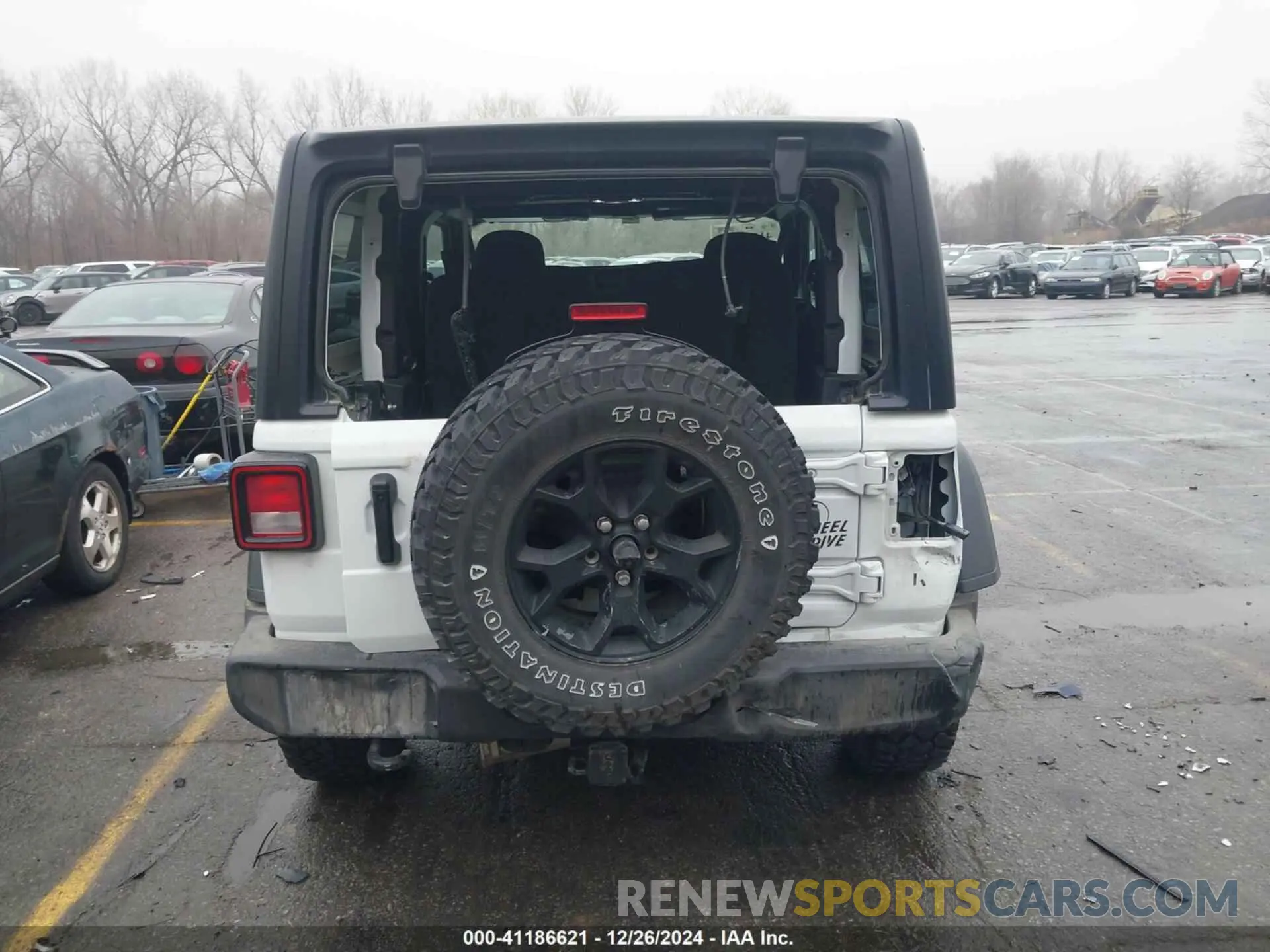 17 fotografías del automóvil dañado 1C4HJXAG6PW548841 JEEP WRANGLER 2023
