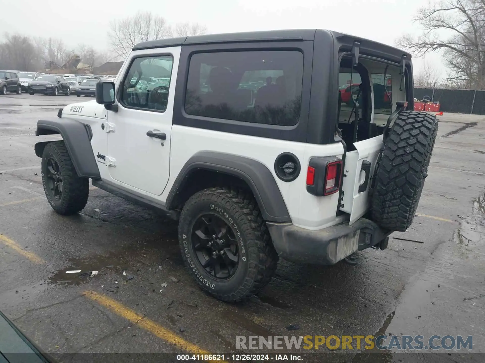 3 fotografías del automóvil dañado 1C4HJXAG6PW548841 JEEP WRANGLER 2023