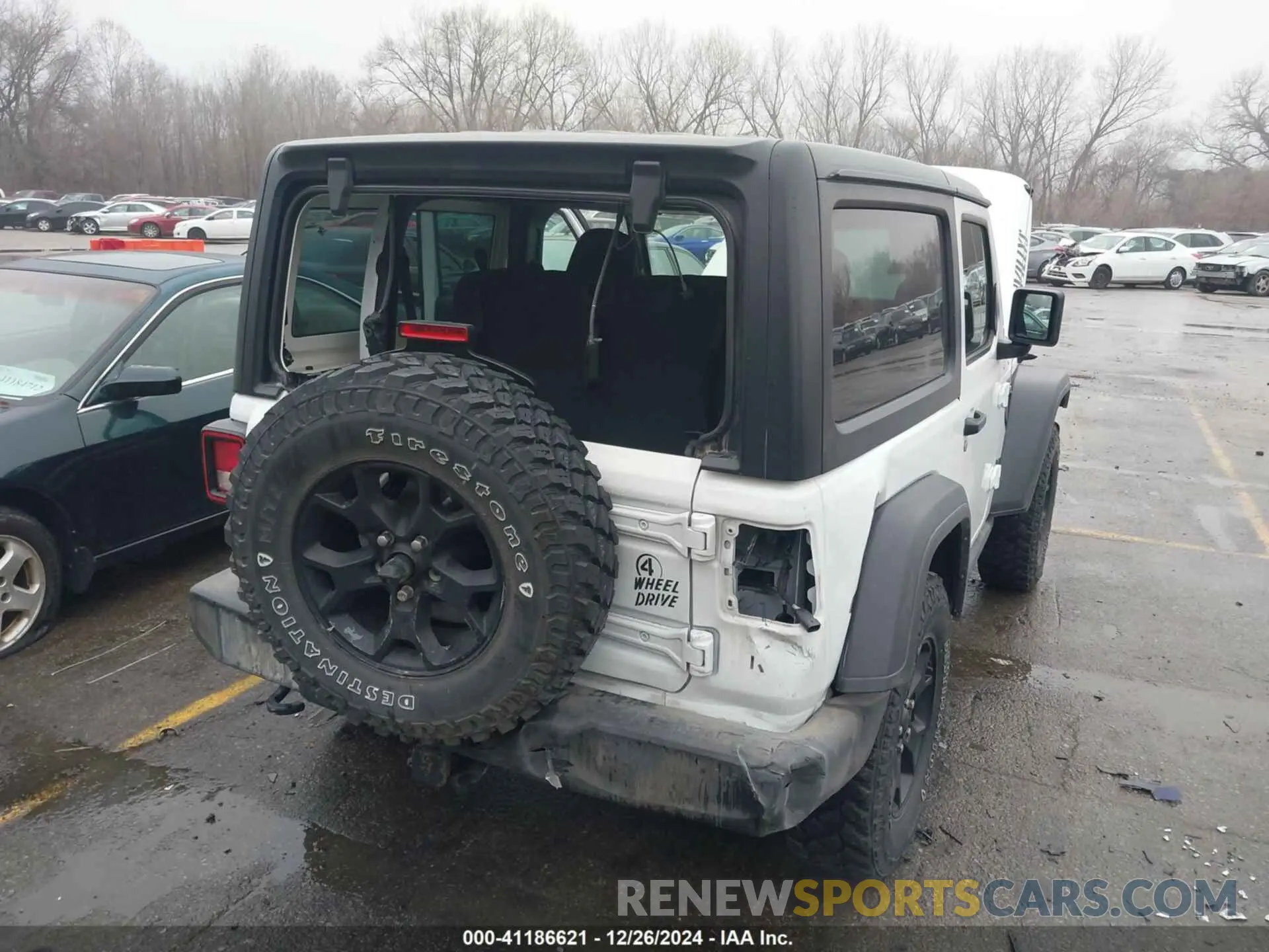 6 fotografías del automóvil dañado 1C4HJXAG6PW548841 JEEP WRANGLER 2023
