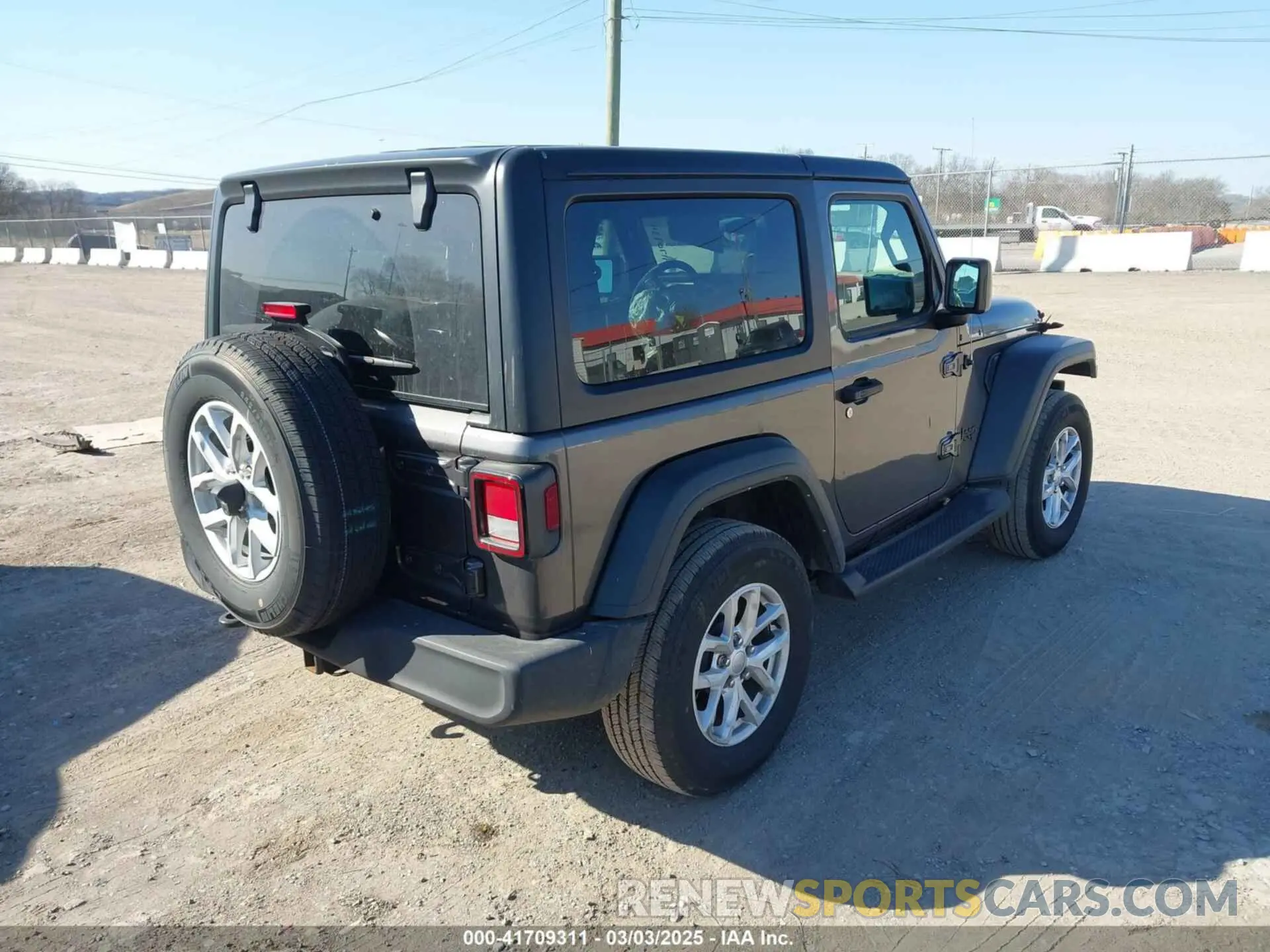 4 fotografías del automóvil dañado 1C4HJXAG8PW668480 JEEP WRANGLER 2023
