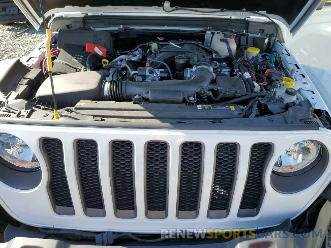 11 fotografías del automóvil dañado 1C4HJXCG9PW505608 JEEP WRANGLER 2023