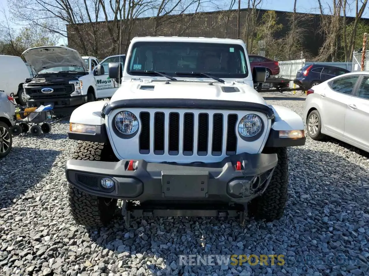 5 fotografías del automóvil dañado 1C4HJXCG9PW505608 JEEP WRANGLER 2023