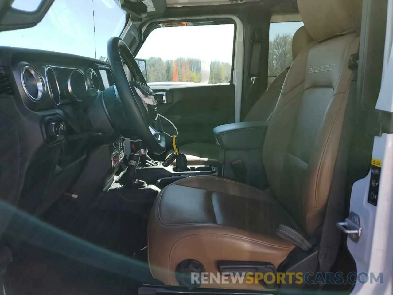 7 fotografías del automóvil dañado 1C4HJXCG9PW505608 JEEP WRANGLER 2023