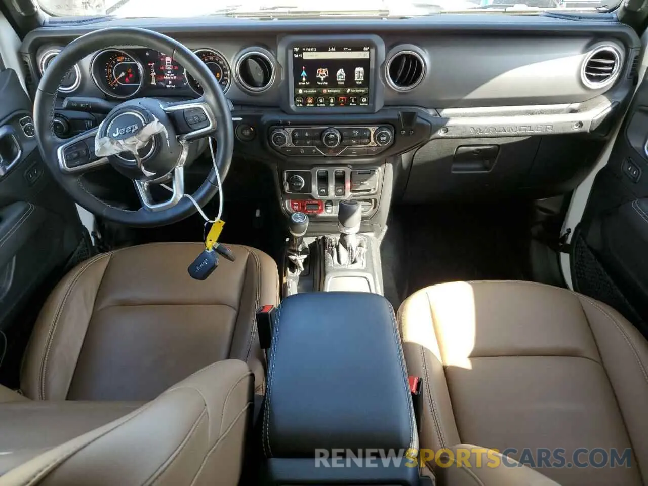 8 fotografías del automóvil dañado 1C4HJXCG9PW505608 JEEP WRANGLER 2023