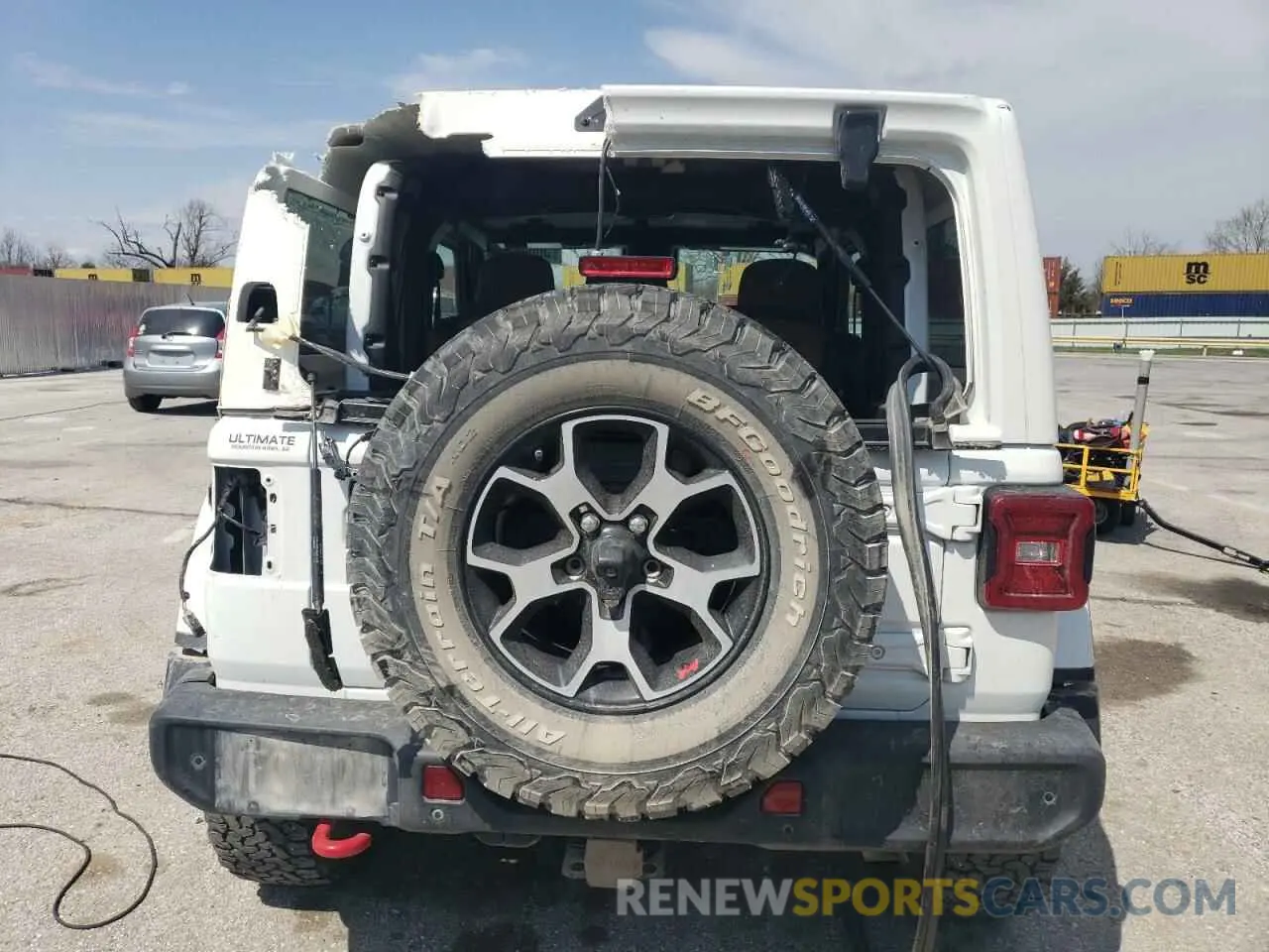 6 fotografías del automóvil dañado 1C4HJXCN9PW530281 JEEP WRANGLER 2023