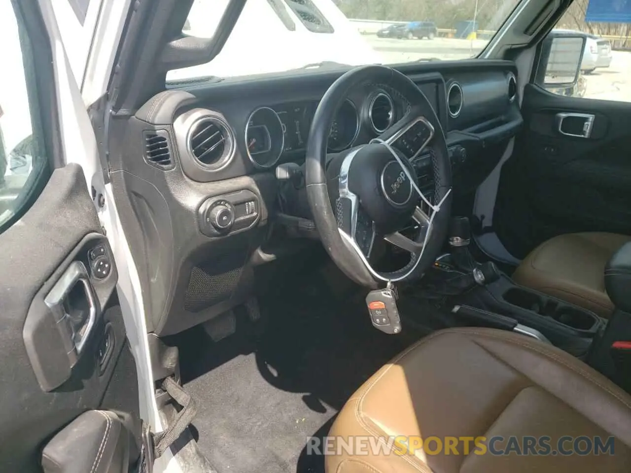 8 fotografías del automóvil dañado 1C4HJXCN9PW530281 JEEP WRANGLER 2023