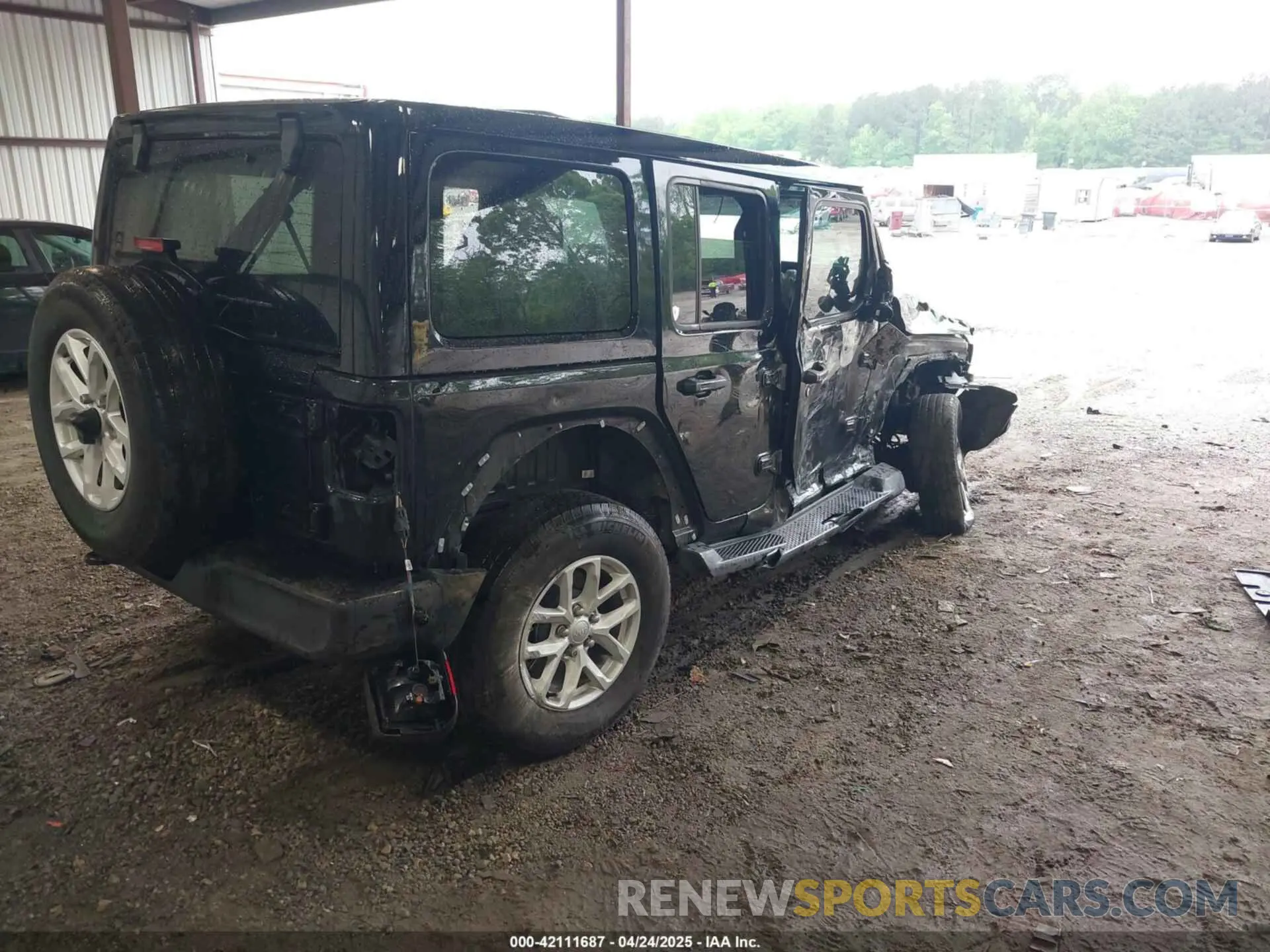 4 fotografías del automóvil dañado 1C4HJXDG0PW617101 JEEP WRANGLER 2023
