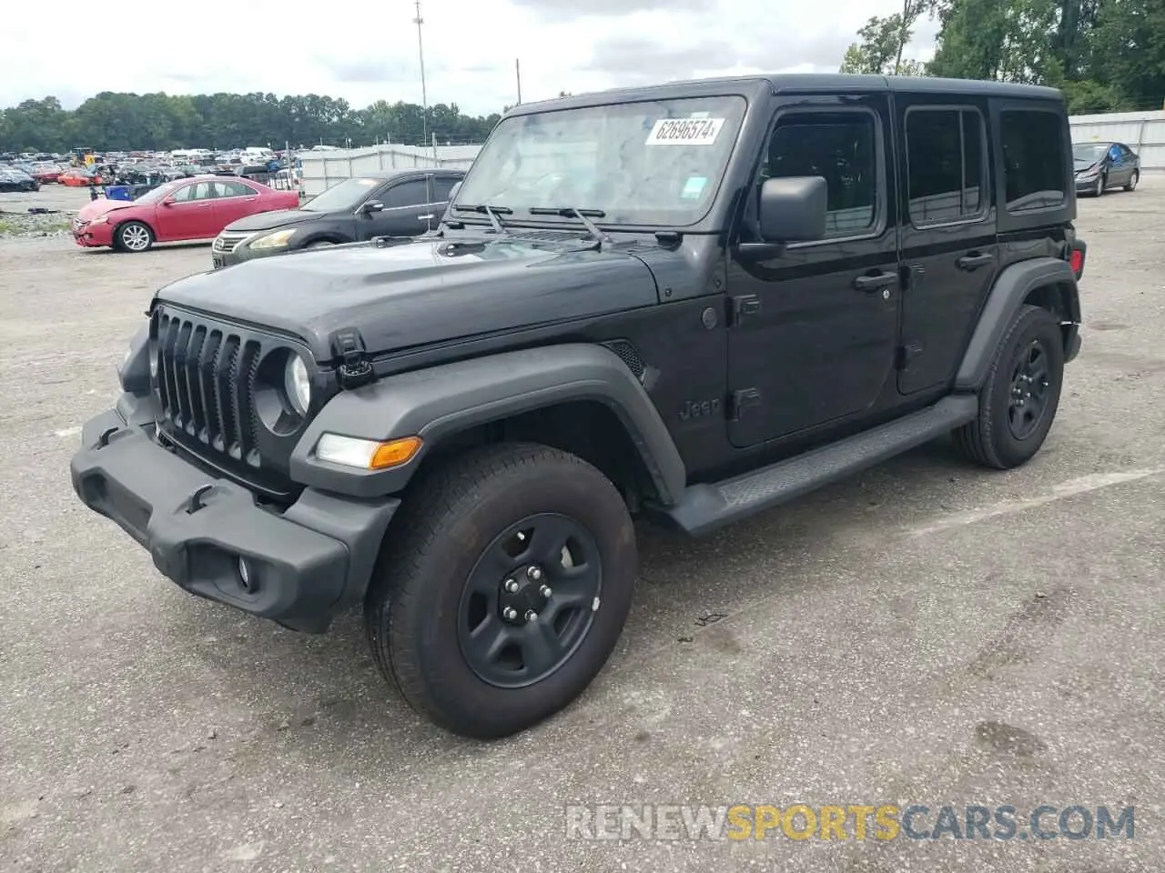 1 fotografías del automóvil dañado 1C4HJXDG0PW626106 JEEP WRANGLER 2023