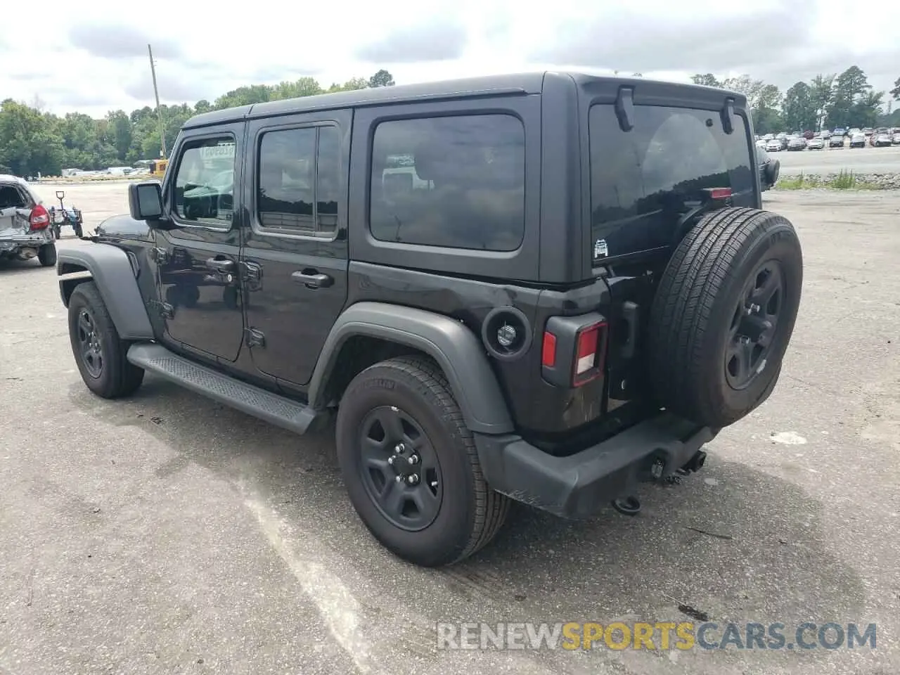 2 fotografías del automóvil dañado 1C4HJXDG0PW626106 JEEP WRANGLER 2023
