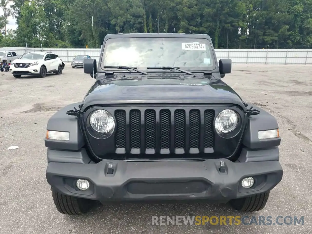 5 fotografías del automóvil dañado 1C4HJXDG0PW626106 JEEP WRANGLER 2023