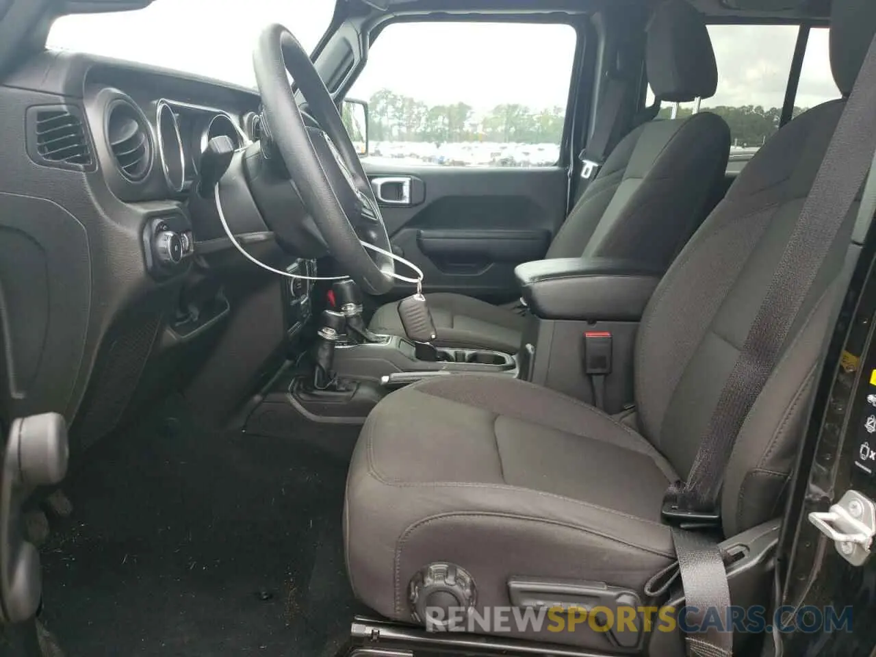7 fotografías del automóvil dañado 1C4HJXDG0PW626106 JEEP WRANGLER 2023