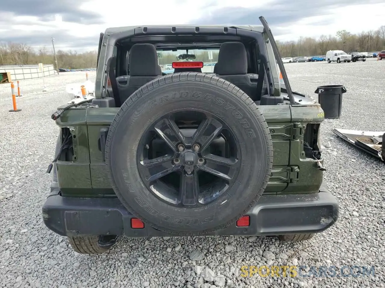 6 fotografías del automóvil dañado 1C4HJXDG0PW629815 JEEP WRANGLER 2023