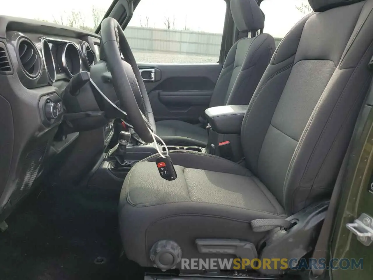 7 fotografías del automóvil dañado 1C4HJXDG0PW629815 JEEP WRANGLER 2023