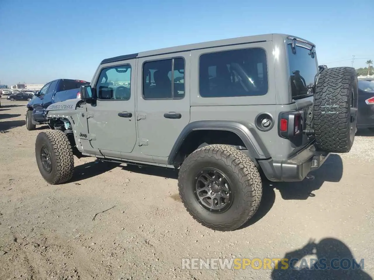 2 fotografías del automóvil dañado 1C4HJXDG0PW668209 JEEP WRANGLER 2023