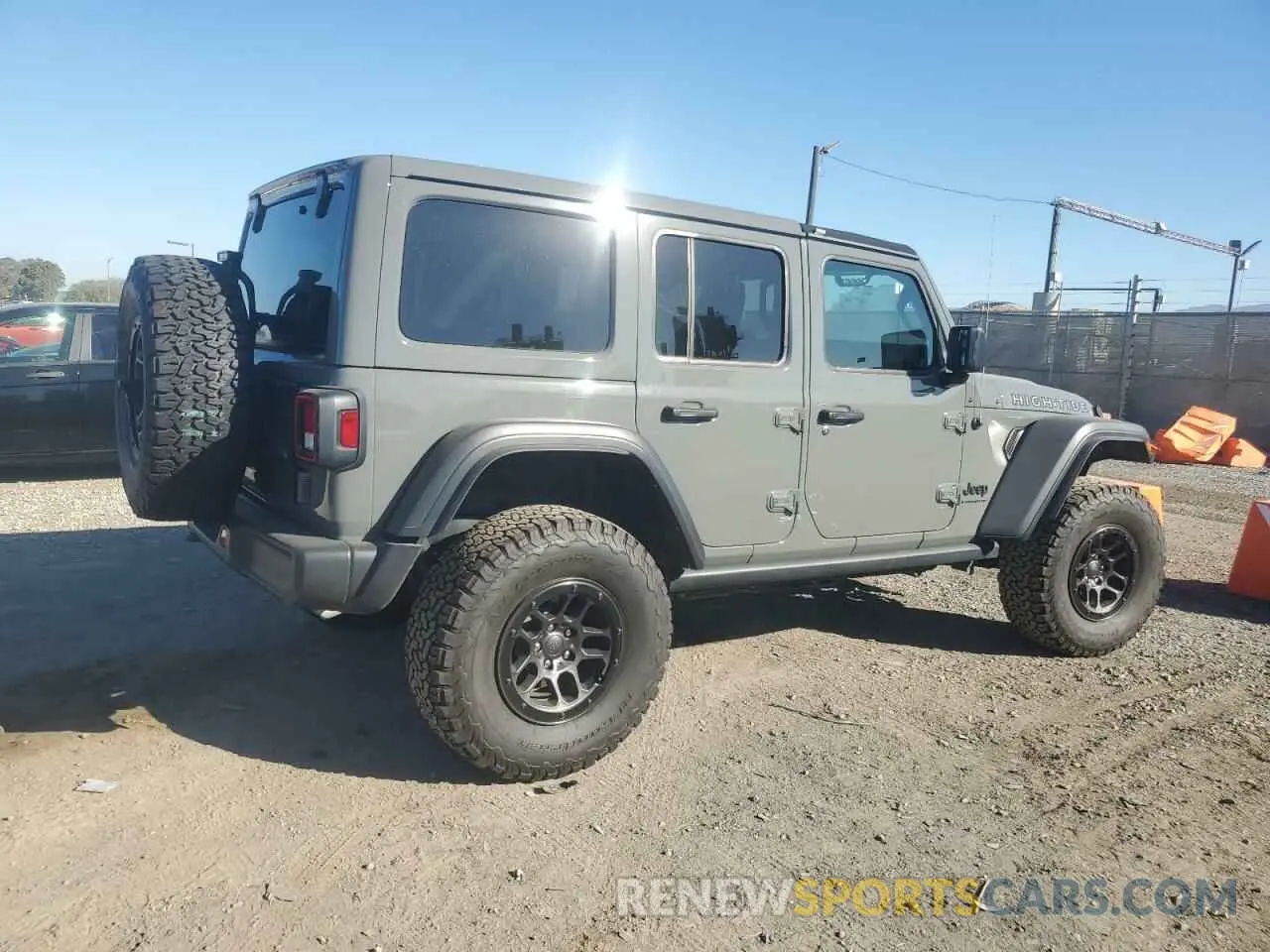 3 fotografías del automóvil dañado 1C4HJXDG0PW668209 JEEP WRANGLER 2023