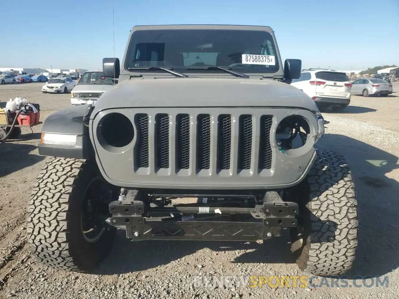 5 fotografías del automóvil dañado 1C4HJXDG0PW668209 JEEP WRANGLER 2023