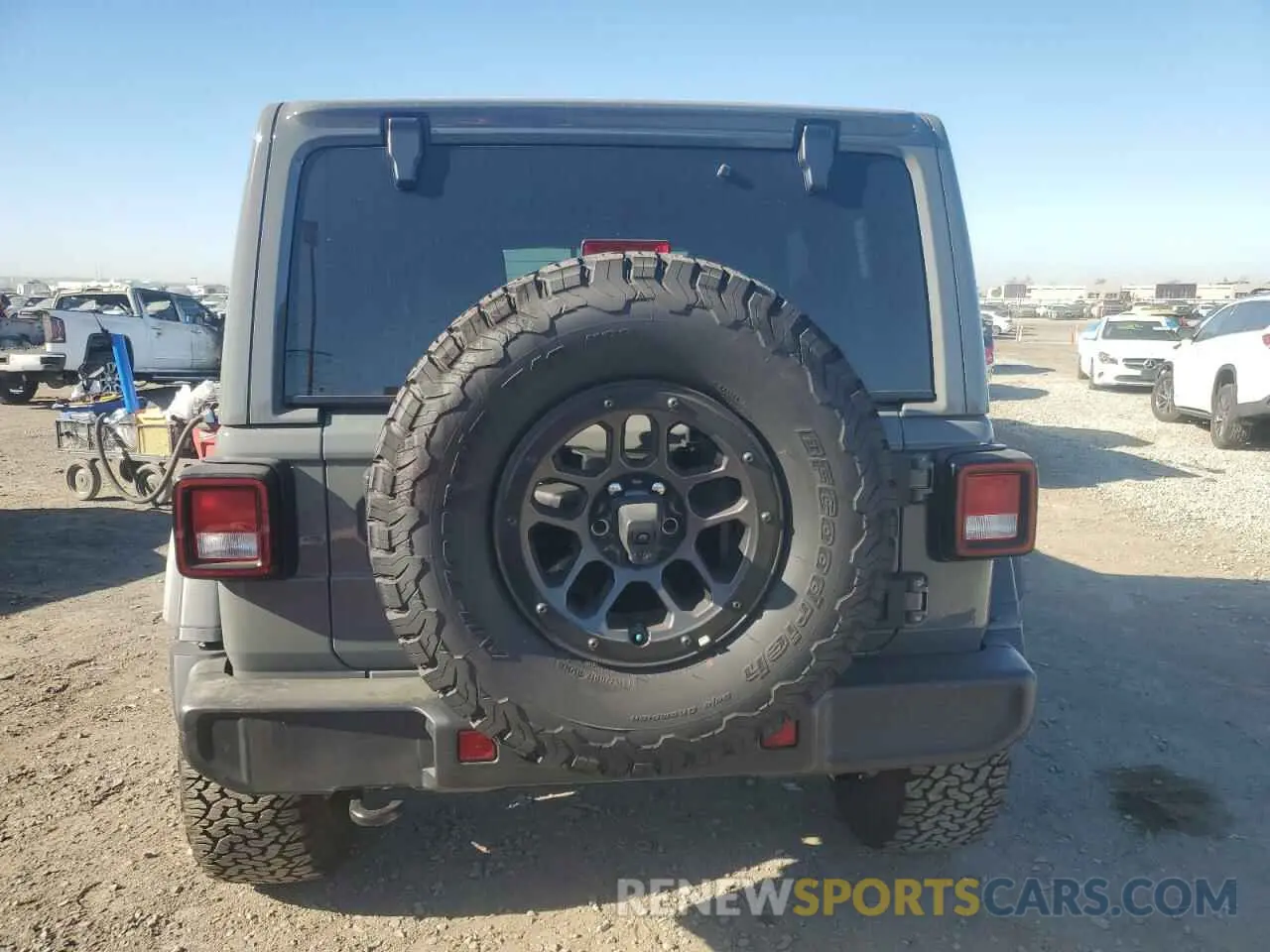 6 fotografías del automóvil dañado 1C4HJXDG0PW668209 JEEP WRANGLER 2023