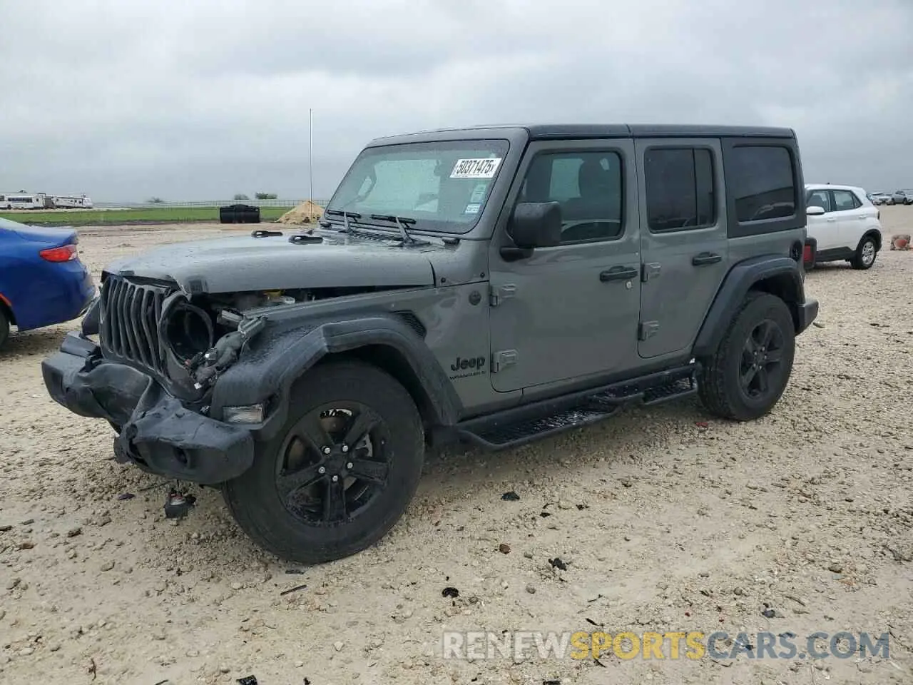 1 fotografías del automóvil dañado 1C4HJXDG1PW679641 JEEP WRANGLER 2023