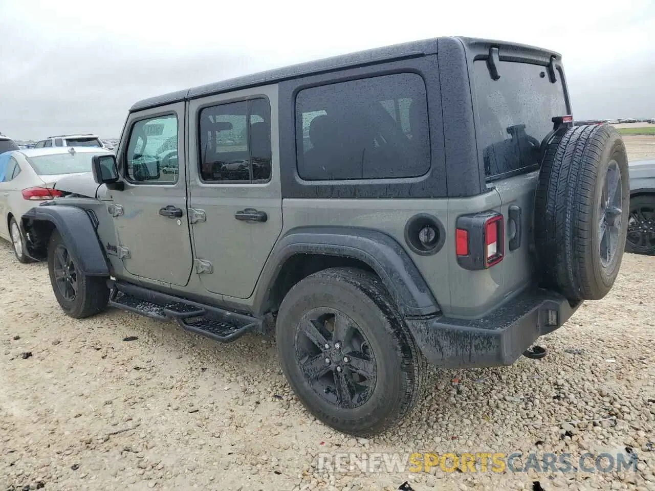 2 fotografías del automóvil dañado 1C4HJXDG1PW679641 JEEP WRANGLER 2023