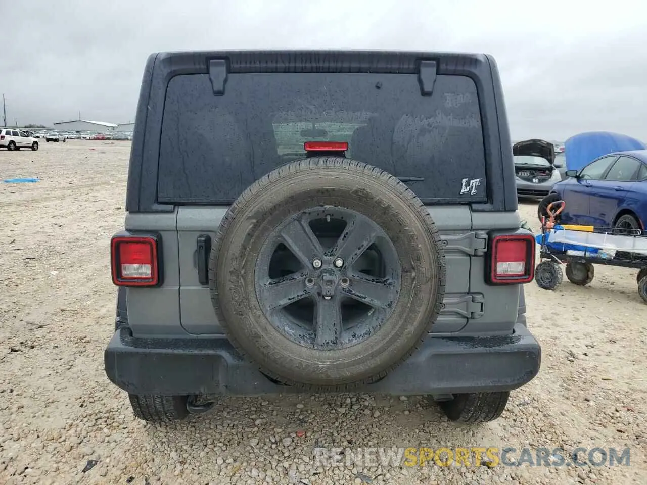 6 fotografías del automóvil dañado 1C4HJXDG1PW679641 JEEP WRANGLER 2023