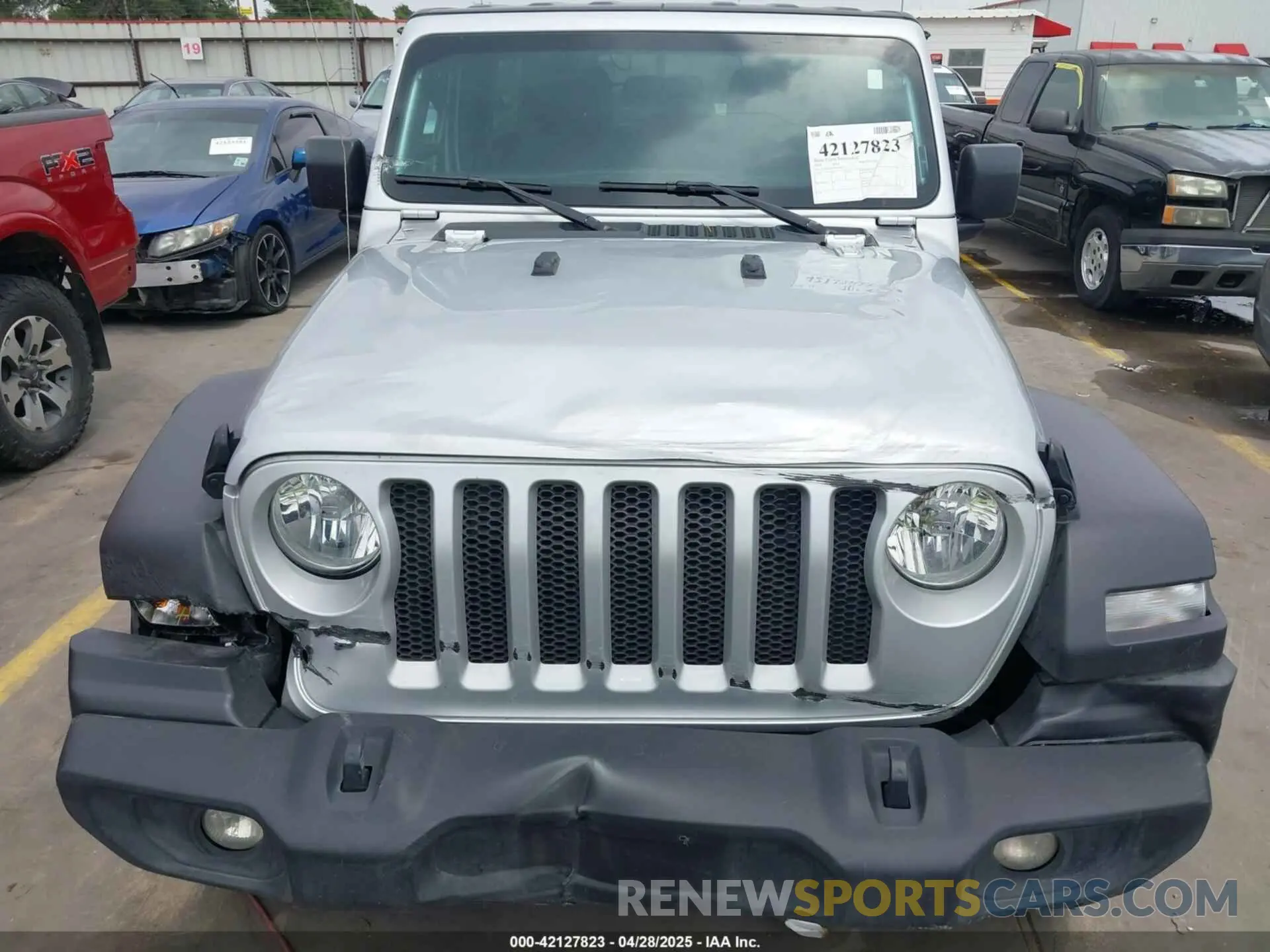 12 fotografías del automóvil dañado 1C4HJXDG2PW508235 JEEP WRANGLER 2023