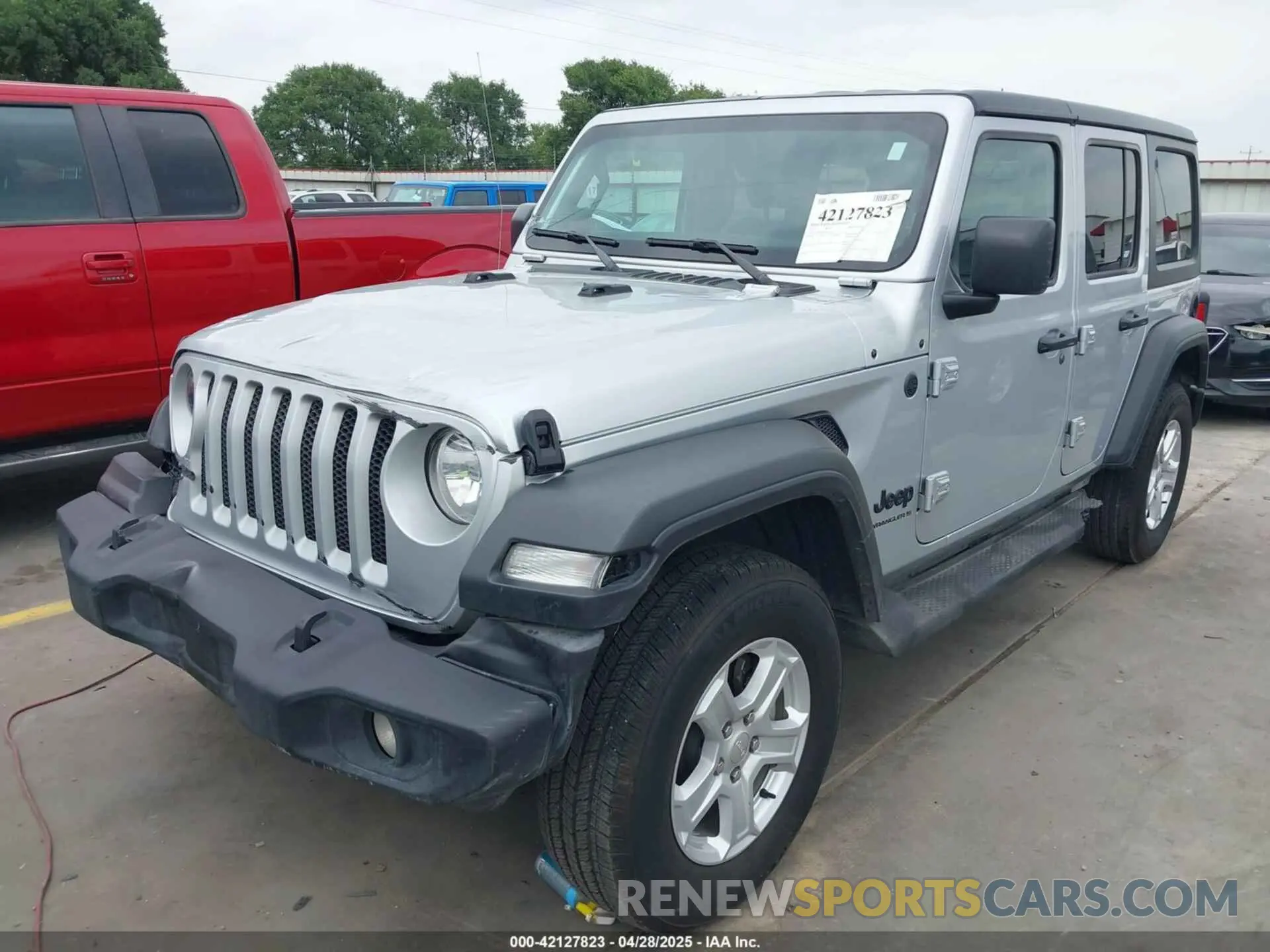 2 fotografías del automóvil dañado 1C4HJXDG2PW508235 JEEP WRANGLER 2023