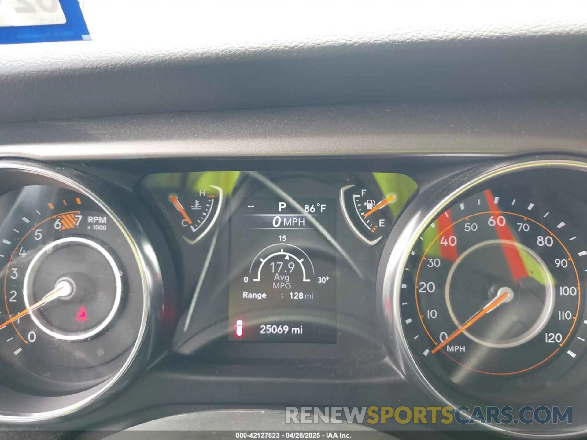 7 fotografías del automóvil dañado 1C4HJXDG2PW508235 JEEP WRANGLER 2023