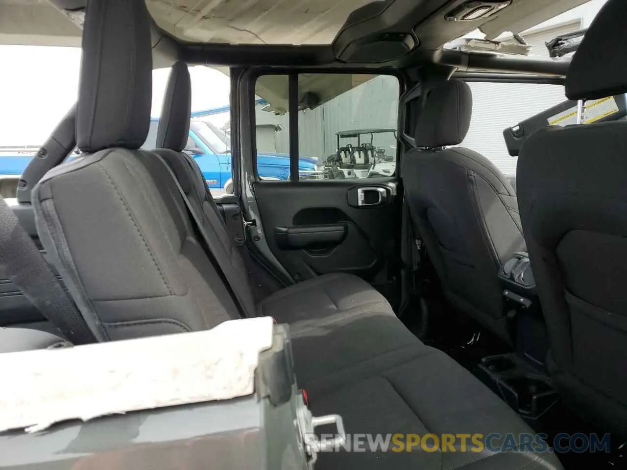 10 fotografías del automóvil dañado 1C4HJXDG2PW533622 JEEP WRANGLER 2023