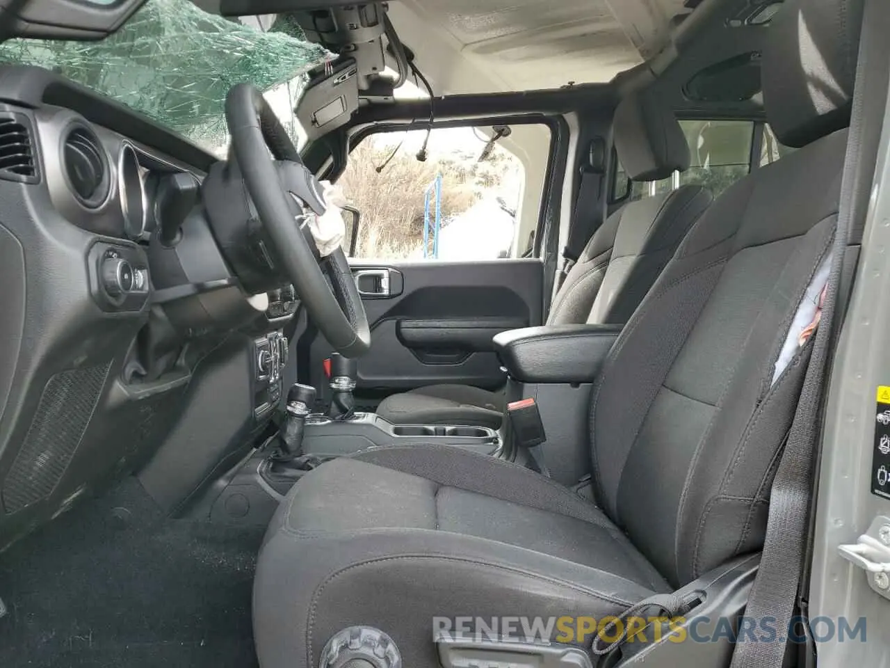 7 fotografías del automóvil dañado 1C4HJXDG2PW533622 JEEP WRANGLER 2023