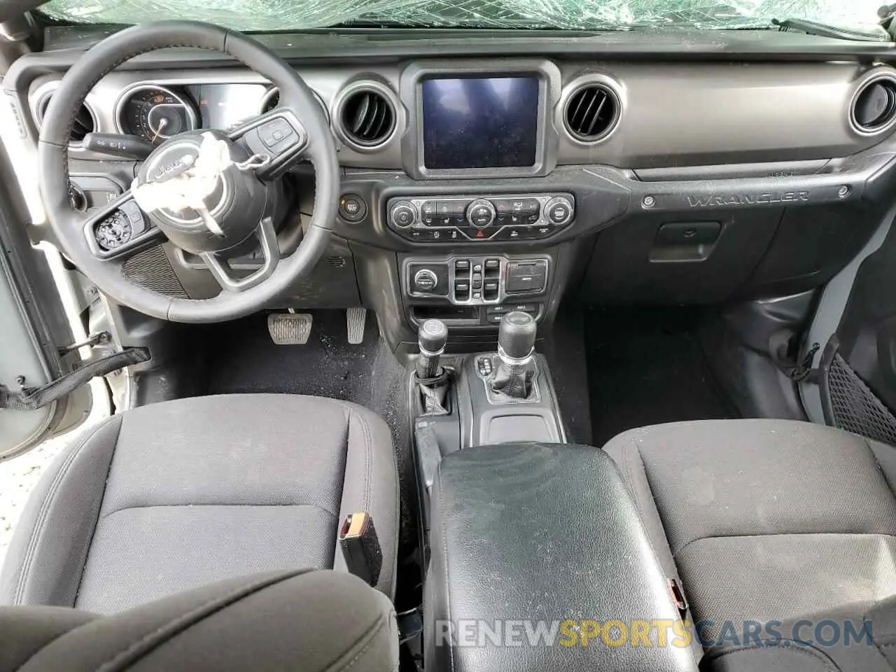 8 fotografías del automóvil dañado 1C4HJXDG2PW533622 JEEP WRANGLER 2023