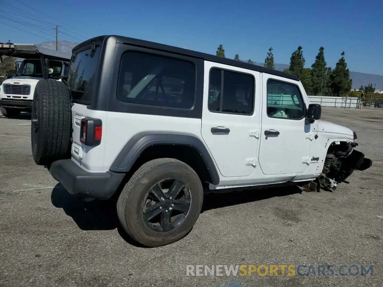 3 fotografías del automóvil dañado 1C4HJXDG3PW623930 JEEP WRANGLER 2023