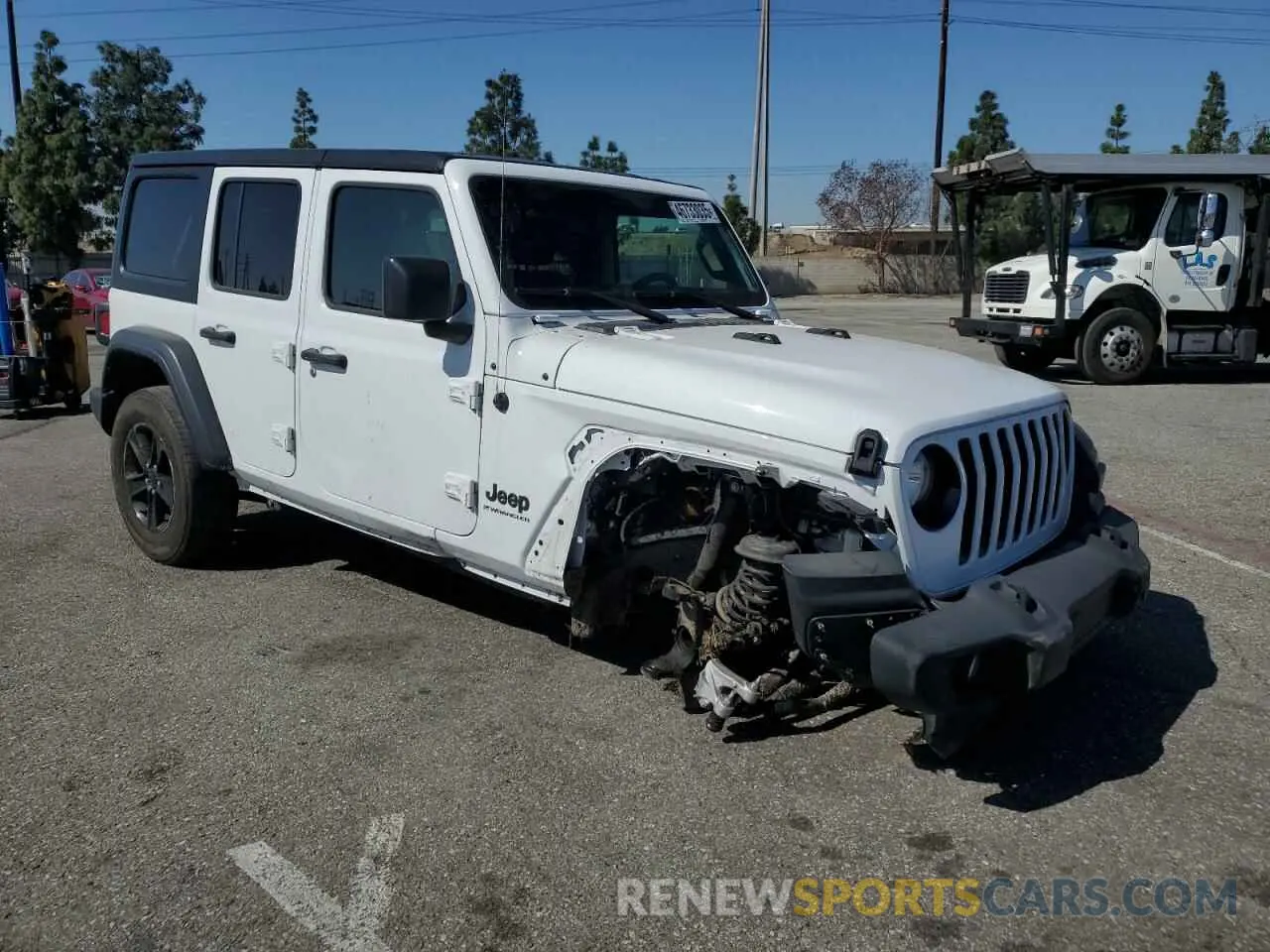 4 fotografías del automóvil dañado 1C4HJXDG3PW623930 JEEP WRANGLER 2023
