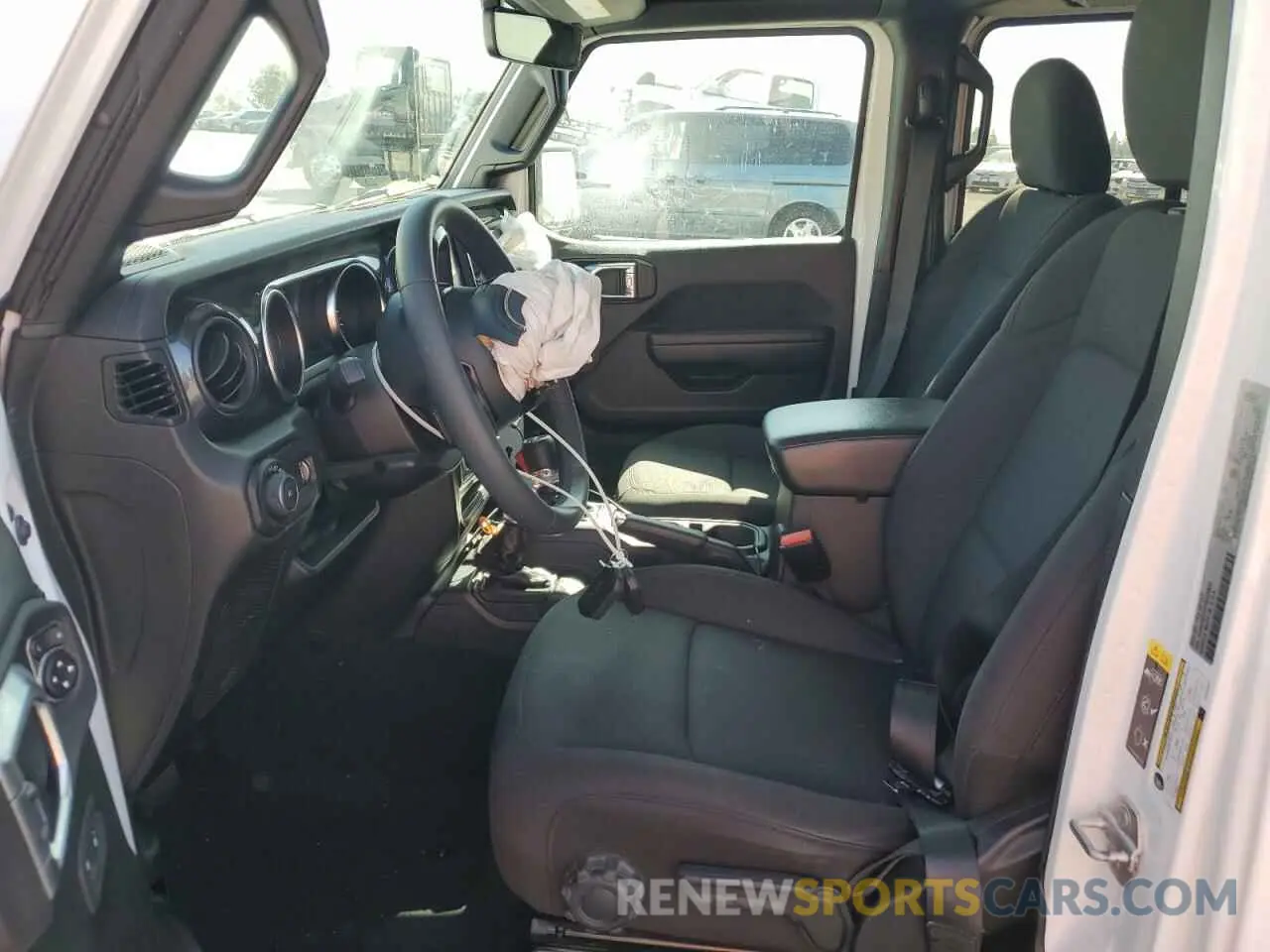 7 fotografías del automóvil dañado 1C4HJXDG3PW623930 JEEP WRANGLER 2023