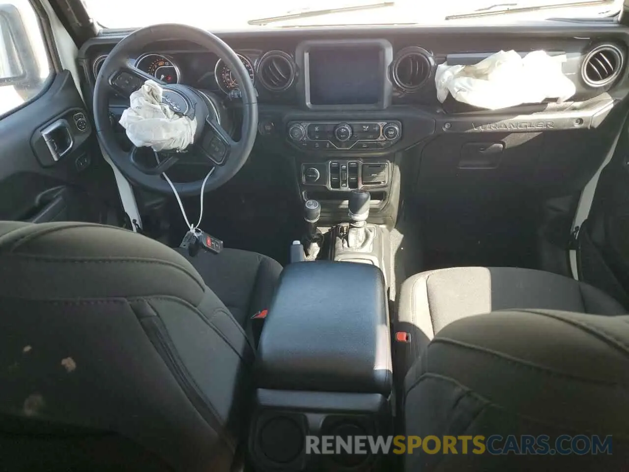 8 fotografías del automóvil dañado 1C4HJXDG3PW623930 JEEP WRANGLER 2023
