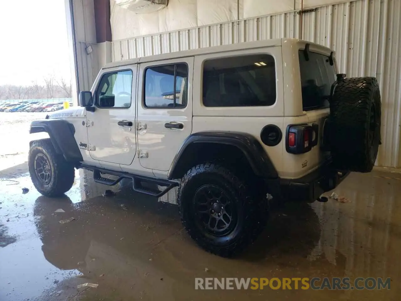 2 fotografías del automóvil dañado 1C4HJXDG3PW635415 JEEP WRANGLER 2023
